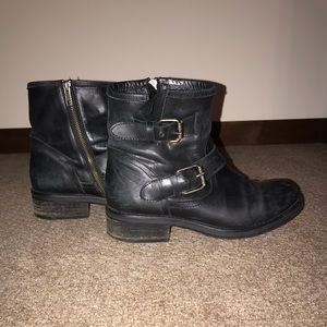 Steve Madden Leather Ankle Boots